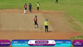 GENPACT PREMIER LEAGUE-2024 : TEAM SLOGGERS -VS- CGRLS COMMANDOS