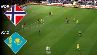 Norway vs Kazakhstan - Round 6 of the UEFA Nations League 2025