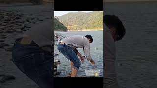 Fishing expectation Vs Reality at dolalghat 😂 #travel #nepal #fun #friends #chill