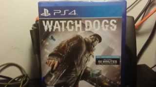 Watch Dogs Unboxing (PS4)