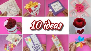 10 EASY CRAFT IDEAS || DIY origami Craft || School hacks ||  paper mini gift idea || paper crafts