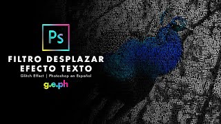 Cómo DESPLAZAR TEXTO en Photoshop | Tutorial en Español