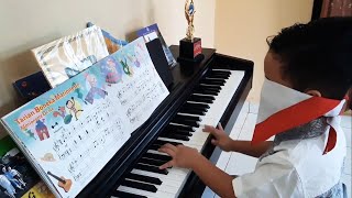 Piano Challange! Tutup mata. Semua lagu JMC 4 Yamaha