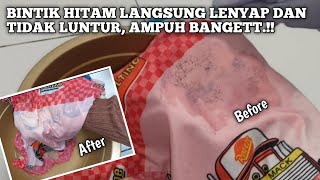 TIPS MENGHILANGKAN NODA JAMUR BINTIK HITAM DI SARUNG BANTAL YANG BERWARNA DENGAN AMAN TANPA LUNTUR