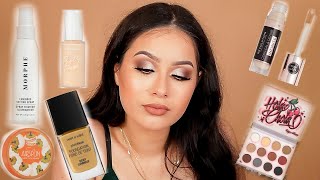 GRWM: NATURAL BUT SMOKEY MAKEUP TUTORIAL | MERCH COMING, NEW PLATFORM, BABY WEIGHT | TANIAXO