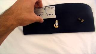 How to use Pin-iT Card with your Garrison Cover military medals, military ribbons