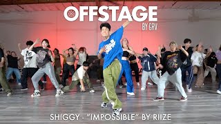 Shiggy choreography to “Impossible” by RIIZE at Offstage Dance Studio