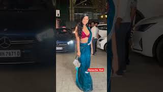 Poonam Pandey in saree for tonight’s event😍 kaisa laga unka look? #poonampandey #hot #bollywood