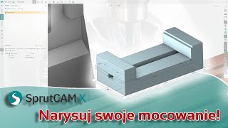 Rysujemy swoje imadło w SprutCAM #cad #cadcam #cnc #cncprograming #milling #turning #lathe