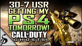 Call of Duty Ghosts | Pure USR Gameplay/Commentary - Getting My PS4 Tomorrow! - 30-7 FFA on Warhawk