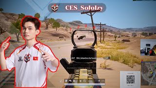 CES_Sololzy#7 | FPP SQUAD RANKED | 12 KILLS WIN| PUBG Pro-Player