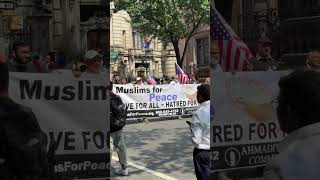 Atleast there are some people who believe in peace ✌️ | India day parade 2024 NewYork city