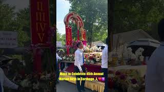 Mass to Celebrate 45th Annual Marian Days in Carthage.🙏❤️✝️#mariandays #carthage #jesus #mary #mass