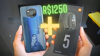 POCO X3 + MI BAND 5 - POR R$1250 - SEM TAXA!!