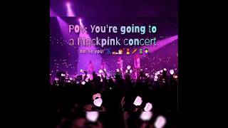 POV: you're going to a Blackpink concert 🎶✨ choose your gift 🎁💖