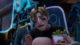 Trollhunters Rise Of The Titans - Steve and Aja || Steve being pregnant