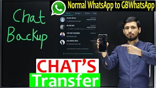 Normal WhatsApp to GBWhatsApp Backup | How to Backup WhatsApp to GBWhatsApp