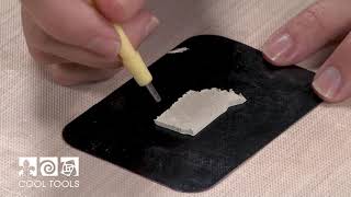 Cool Tools | Flush Setting in Metal Clay by Karen Trexler