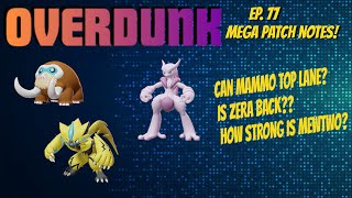 Overdunk - Ep 77 - Mewtwo Patch Notes Review- a competitive Pokemon UNITE Podcast