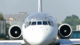 Takeoff McDonnell Douglas MD-82 incredible sound UR-CRX Anda Air