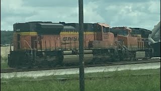 Trains at Gerdau! BNSF (1647( and BNSF (3106)