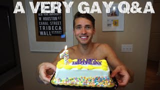 A Very Gay Q&A; 1 YEAR ON YOUTUBE