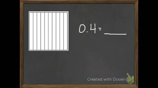 Model Decimals and Fractions 10-4