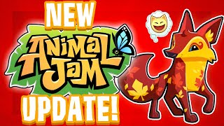 *THIS* ANIMAL IS BACK?! | Animal Jam November Update 2022 *AUTUMN COYOTE*