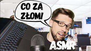 CRINGE'OWY INFORMATYK NAPRAWIA CI KOMPUTER | roleplay, żucie gumy | ASMR po polsku