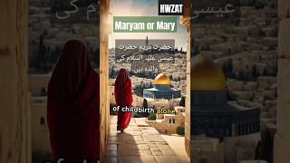 Story Of Mary and birth of Prophet Jesus Pbuh | #history #ancienthistory #jesus #new #shorts #video