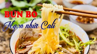 Thư Cali Mần Món Bún Giã Chiến