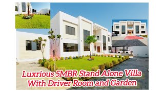 Luxurious 5MBR Stand Alone Villa with Driver Room and Garden. 🏡🌺🪴🌳