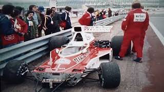 HULME CRASH and track MARSHALL injured SPAIN GP 1974 practice