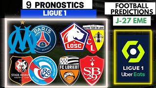 PRONOSTICS LIGUE 1 GAMEWEEK 27 || PREDICTIONS FOOT LIGUE 1 || Betting tips (PSG, Marseille, Rennes)