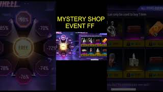 Mystery shop event free fire #freefire #ff #freefirenewevent #youtubeshorts #shorts