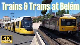 Trains and Trams at Belém (13th August 2024)