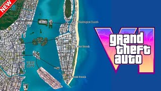 حجم خريطة GTA 6 بناءً على أحدث التسريبات !