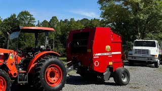 Review on The Massey Ferguson 1745 Baler!