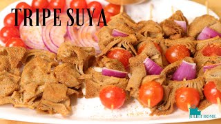 Easy Method To Prepare Tripe Suya | Step By Step Beginner Tutorial#tripe#,#suya#,#recipe#