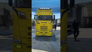 Scania super V8 truck exterior scania super truck interior#s500 #beautiful scania #shotsvideo