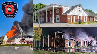 Pointe-Claire | 2nd Alarm Fire Burns Suburban Montreal Funeral Home to the Ground