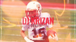 DJ Krizan 2021 Football Highlights | Bridgewater Raritan Football '27