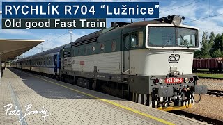 TRIP REPORT | R-Lužnice Fast train | České Velenice to Prague | ČD | 1st class