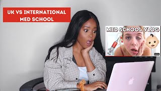 REACTING TO FAYE BATE’s MED SCHOOL VLOG UK.