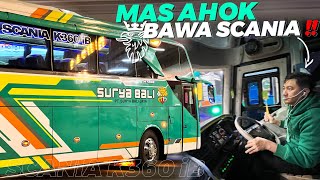 Pesona Mas Ahok Bawa Scania‼️| Trip Surya Bali SB010 “Kudus-Denpasar” #Part1