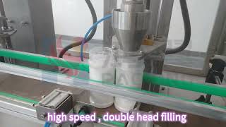 high speed auto powder filling packing machine