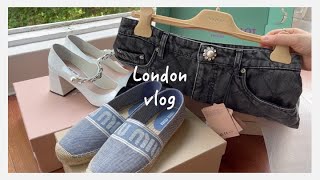 eng) MIU MIU HAUL🎀, Claudie Pierlot, Musical les miserables, London Chinatown