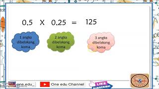 perkalian dan pembagian desimal I MATEMATIKA SD