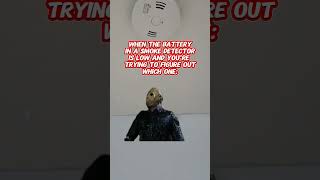 Which one is it, tho??? #funny #meme #soundon #smokedetector #Jason #homeownership #fridaythe13th