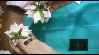 Order packaging white rose khopar kata & gajra